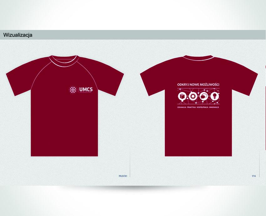 Projekt koszulki dla UMCS